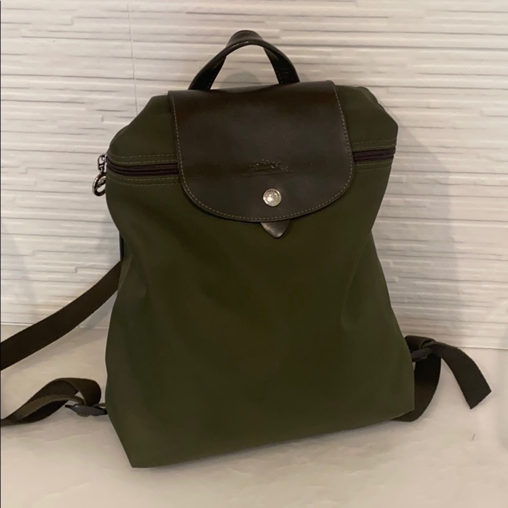 Nylon Longchamp Backpack